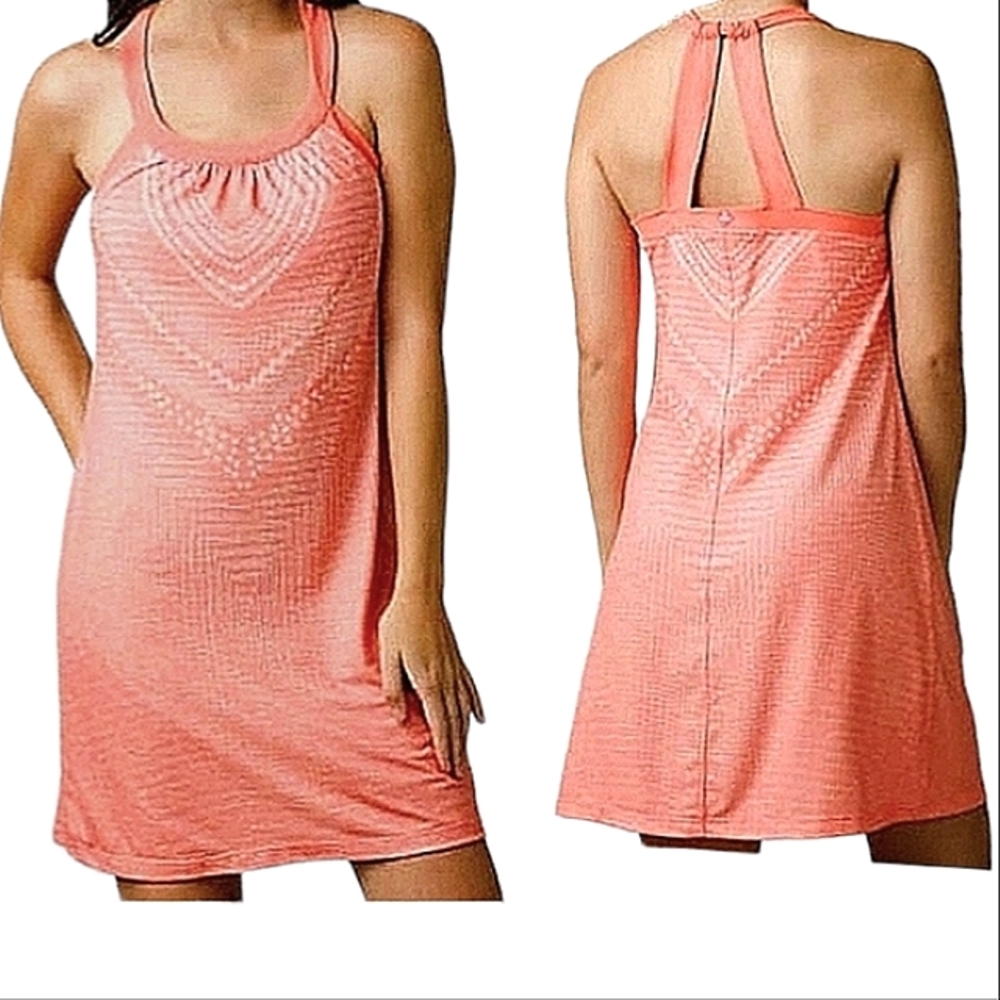 Prana peach Cantina dress XL